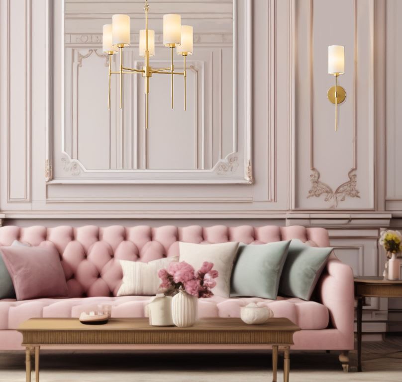 Hampton-Stil – Eleganz des Küstenluxus im modernen Wohnzimmer